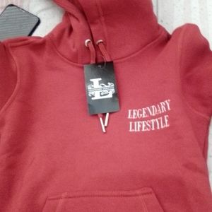 Kids red sweat suit Legendary Lifestyle